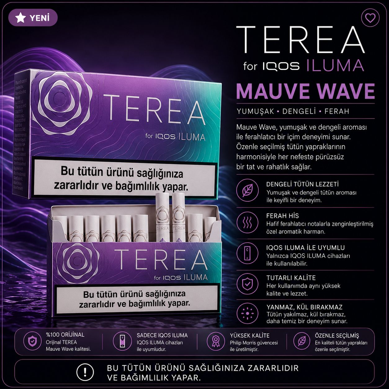 IQOS Terea Mauve Wave